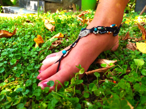 hippie barefoot sandal anklet