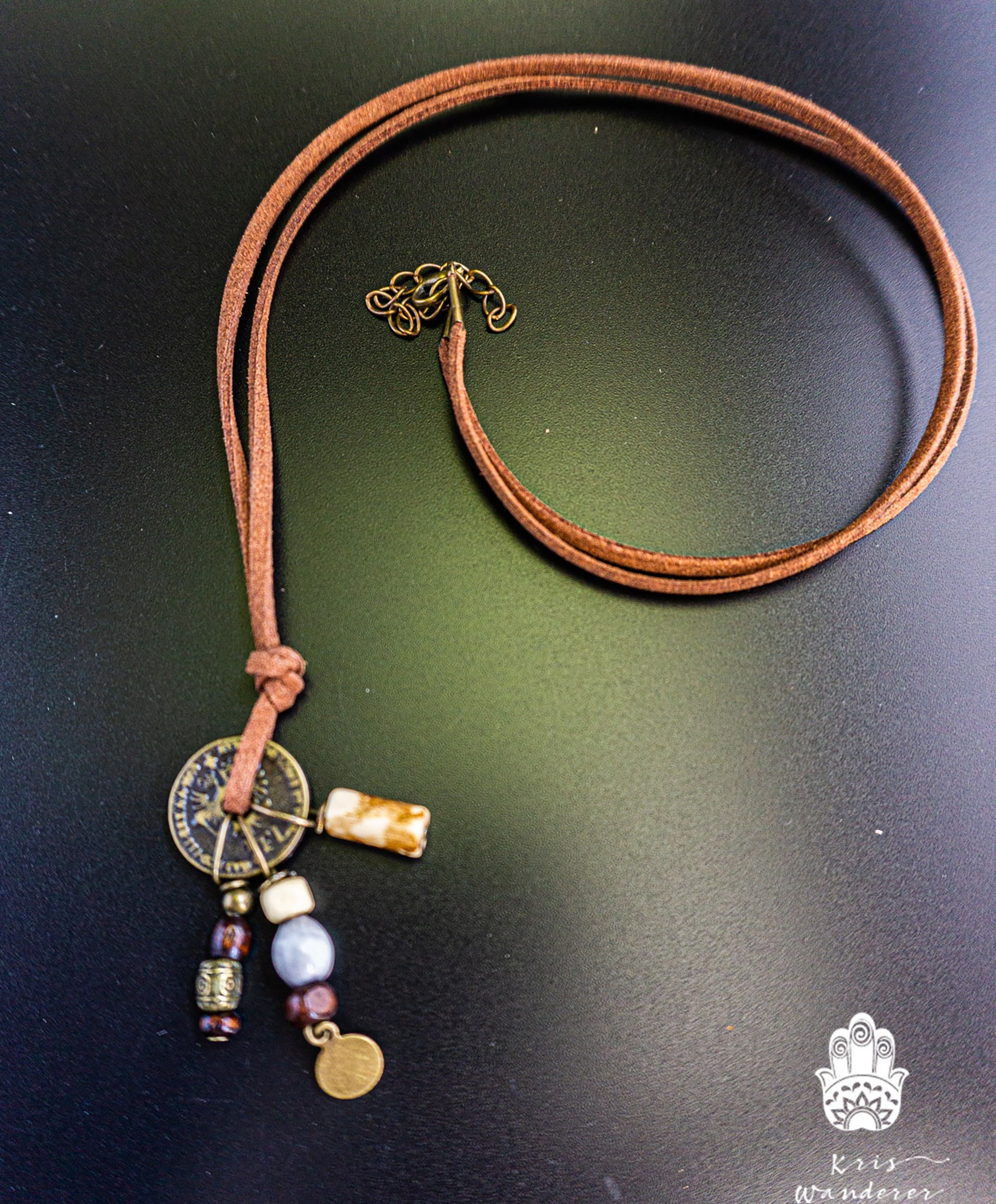 Bren Roped Pendant Double Layered Necklace Set – Alison + Aubrey