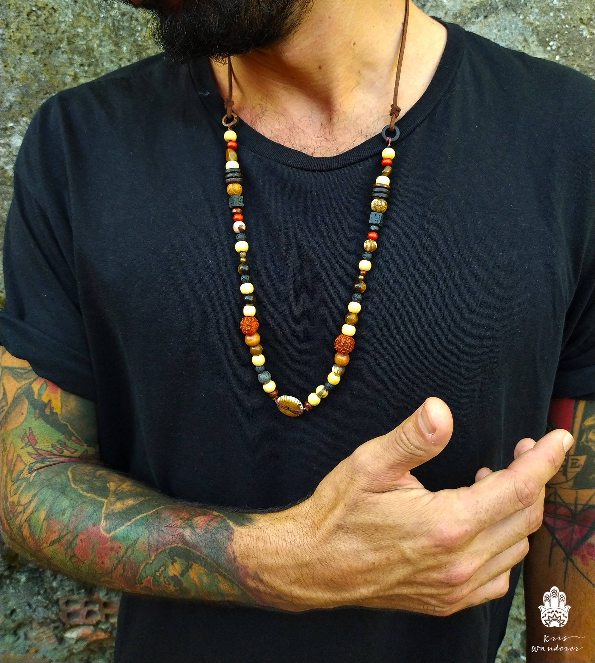 Wooden Beads Antique Necklace - Fashionvalley-tuongthan.vn