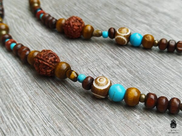boho moon necklace for men and woman